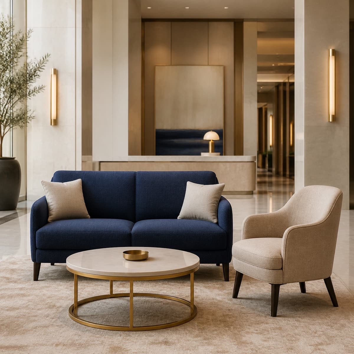 Lobby Sofa – 2 Seater
