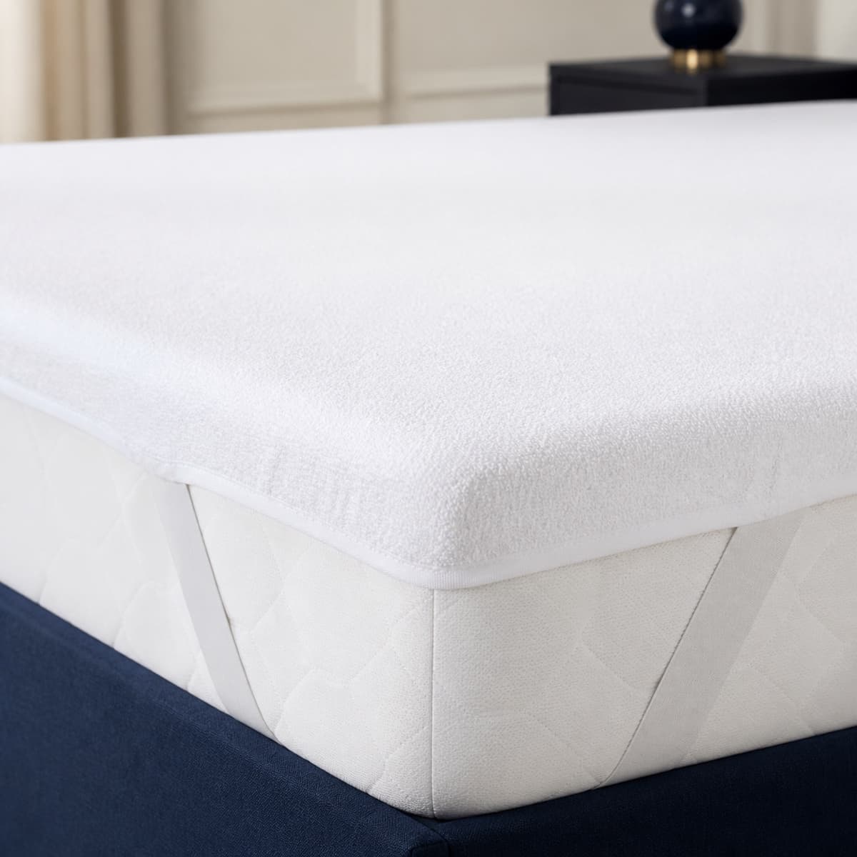 120×200 Mattress Protector – Water Proof with Elastic Band – Terry Cotton 160 GSM