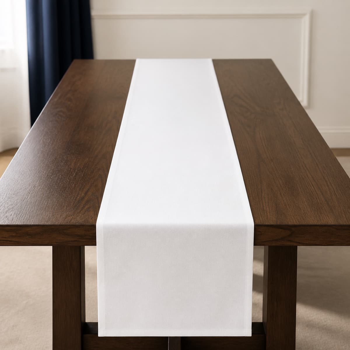 Table Runner White 40×180cm