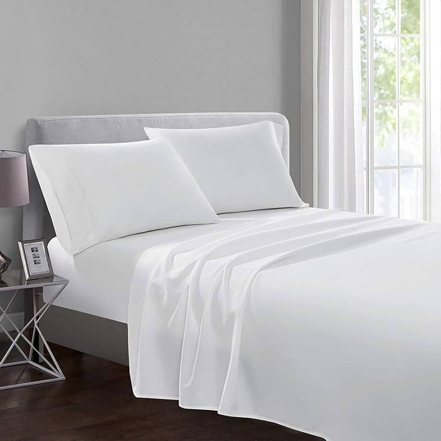 Single Bed Linen Set – 300 TC 100% Plain Satin